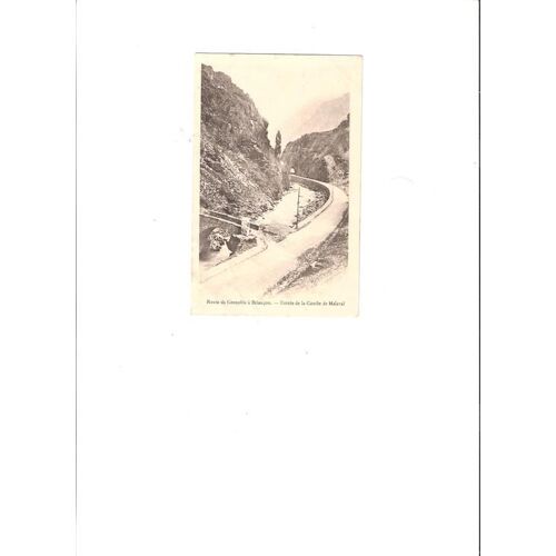 Cpa- Route De Grenoble À Briançon-Combe Malaval-