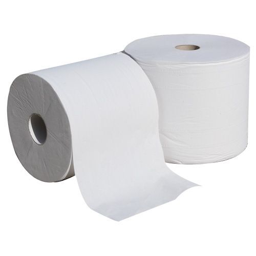 Pack de 2 bobines de papier blanc 2 plis 2x800F - 24x21 - R.7273S