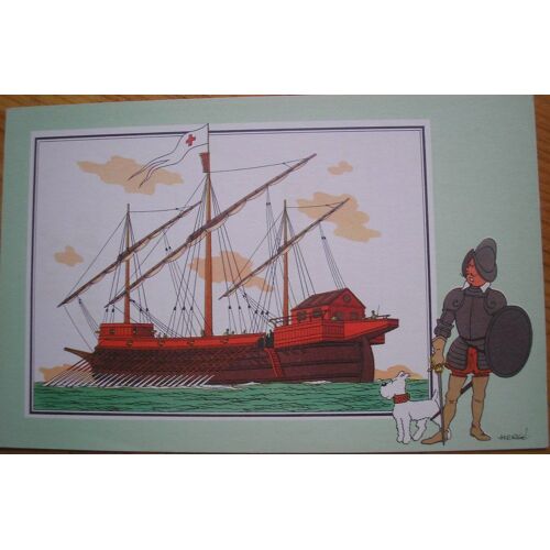 Hergé Chromo Voir Et Savoir