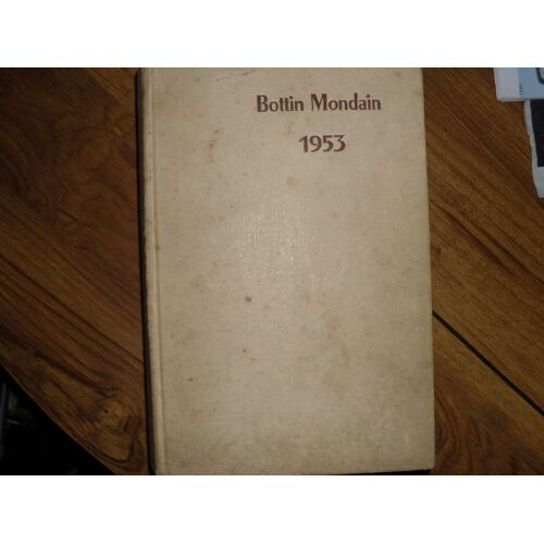 Bottin Mondial - 1953 - 156°Annee
