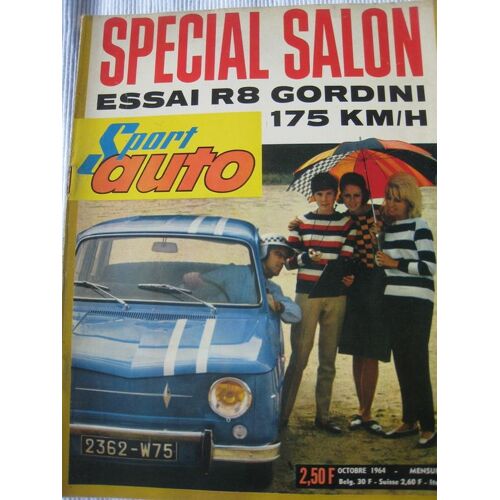 Sport Auto  N° 33 : Essai R8 Gordini 175 Km/H