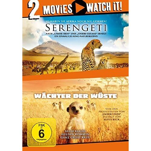 2movies - Serengeti / Wächter Der Wüste (Dvd)