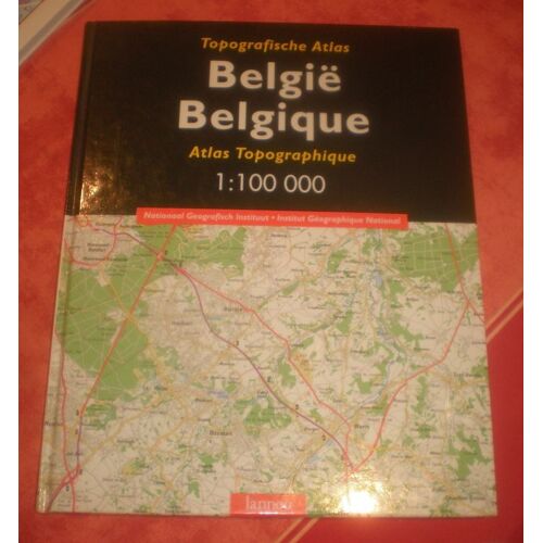Atlas Topographique Belgique  België Topografische Atlas