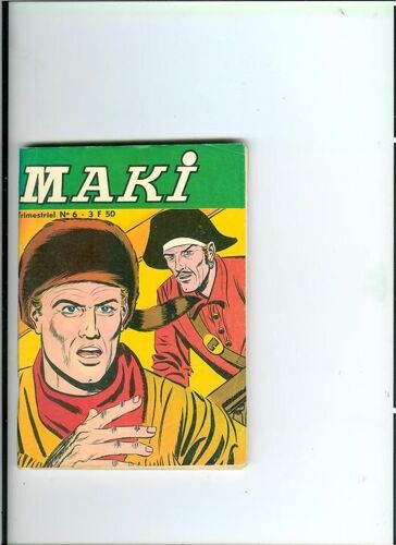Maki   Bd Petit Format  N° 6 : Maki