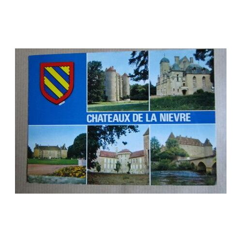 Carte Postale Affranchie :  Châteaux De La Nièvre, 1984