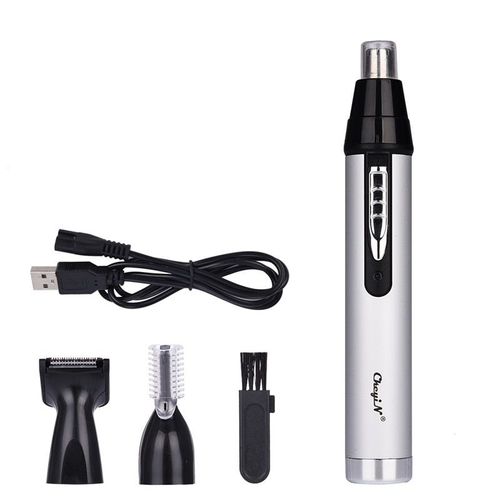 Tondeuse À Cheveux Pour Oreilles Et Nez, Rechargeable Par Usb, Épilateur De Sécurité Unisexe, Pour Sourcils Et Favoris - A1 Non Paquet