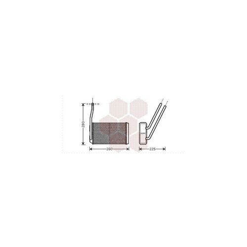 Radiateur Chauffage Pour Land Rover Freelander Version : Toutes De 1997 À 2000
