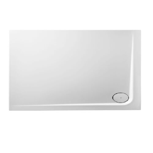 Receveur de douche en acrylique 140x90x14 rectangulaire AMI15OD blanc