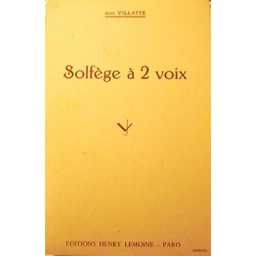 Solfège À Deux Voix