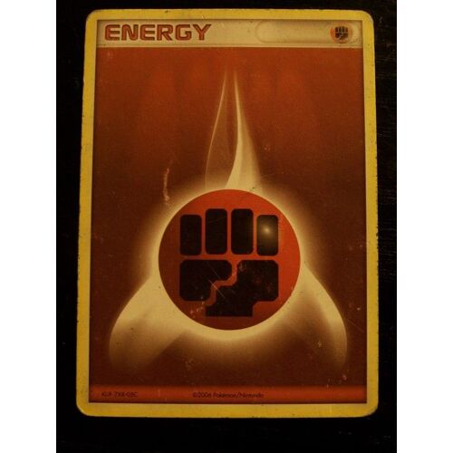 Carte Pokémon Energy Rouge De 2006