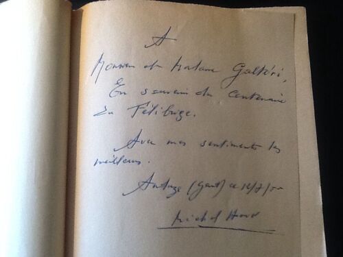 [Tres Bel Envoi Autographe Signé] Michel Hervé - Clara D'anduze.Piece Historique En Cinq Actes, En Vers (Edition Originale)
