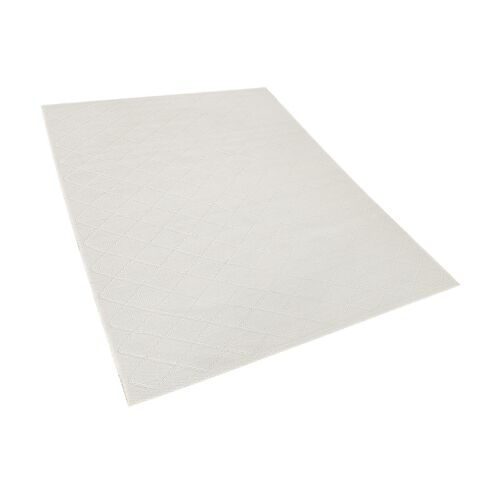 Tapis Blanc En Laine 160 X 230 Cm Ellek