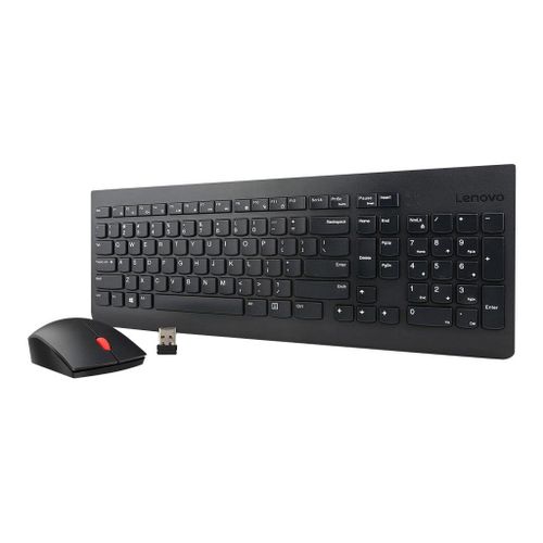 Lenovo Essential Wireless Combo - Ensemble clavier et souris - sans fil - 2.4 GHz - US
