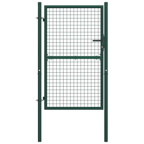 Portillon Acier 100x175 cm Vert