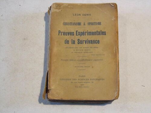 Preuves Experimentales De La Survivance