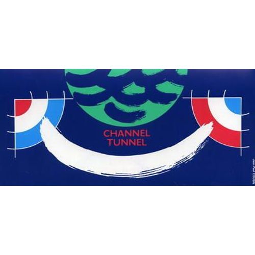 Pochette Souvenir Émission Commune France-Royaume Uni 1994 Tunnel Sous La Manche