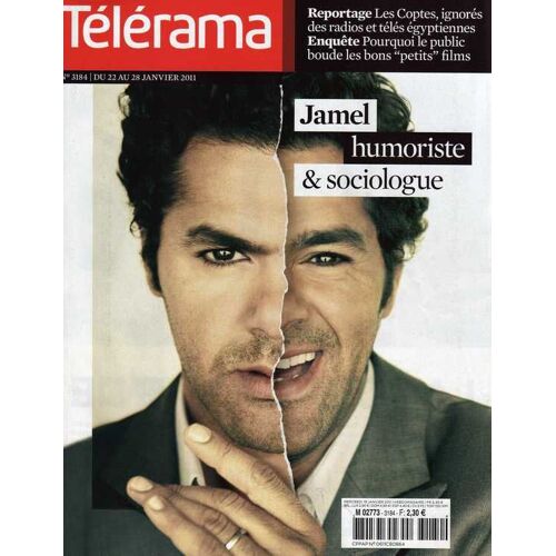 Télérama  N° 3184 : Jamel Humoriste Et Sociologue, Tugan Sokhiev, Les Coptes, Alfred Hitchcock, Clint Eastwood