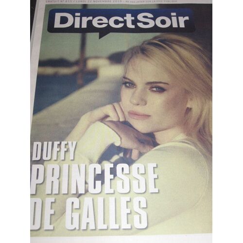 Direct Soir  N° 855 : Duffy "Princesse De Galles"