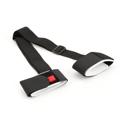 Sangles De Poignée De Ski Réglables En Nylon Noir, Pour Porter Les Cils À L'épaule