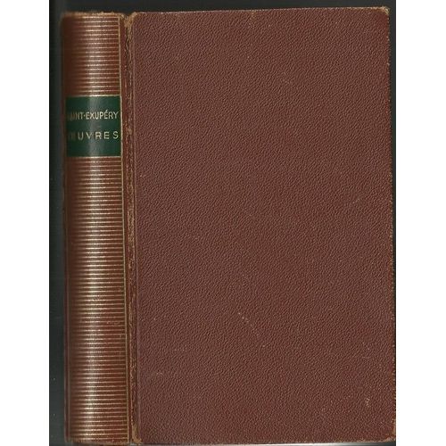 Oeuvres (Bibliotheque De La Pleiade) Préface De Roger Caillois