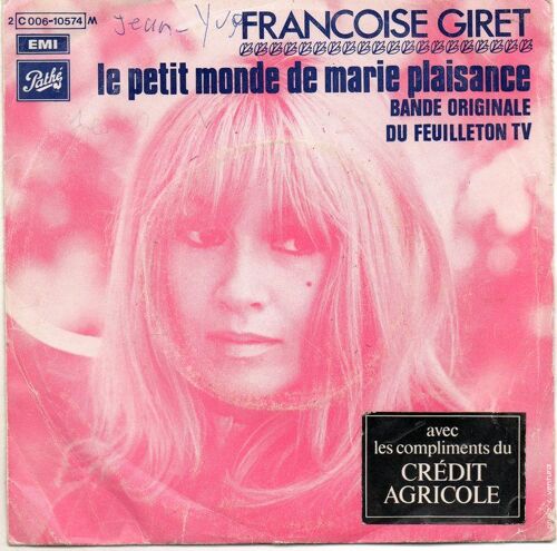 Le Petit Monde De Marie Plaisance. Bo Feuilleton Tv