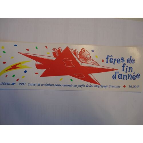Carnet "Fêtes De Fin D'année" Croix-Rouge 1997