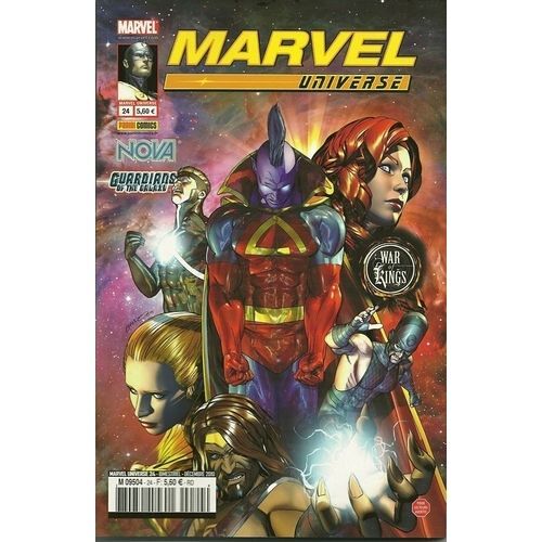 Marvel Universe  N° 24 : War Of Kings ( 7/7 ) : Nova / Guardians Of The Galaxy