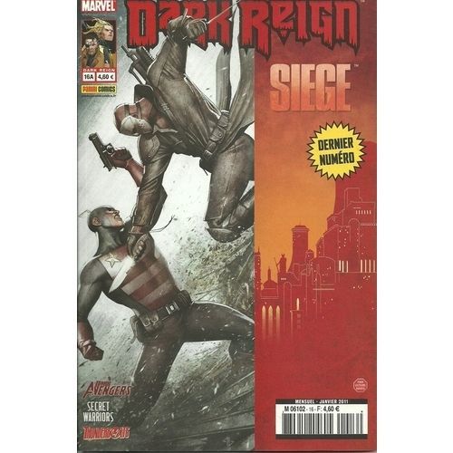 Dark Reign N° 16a ( Dernier Numéro ) : " La Chute " ( Dark Avengers / Secret Warriors / Thunderbolts )