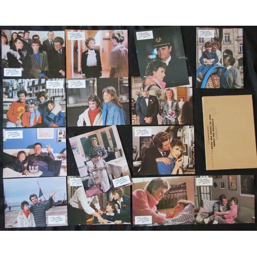 Attention Une Femme Peut En Cacher Une Autre : Jeu De 14 Photos D'exploitation De Cin?ma - Chaque Petite Affiche De 21x27 Cm - De Georges Lautner Avec Miou-Miou, Roger Hanin, Eddy Mitchell - Film 1983