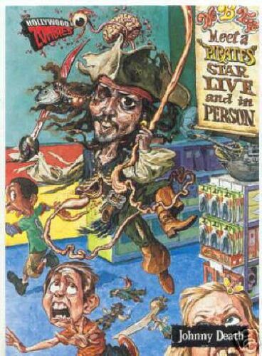 Topps - Hollywood Zombies - Freaky Foil Parallel N°29 - Johnny Death