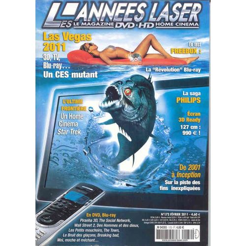 Les Années Laser  N° 172 : Las Vegas 2011,La Révolution Blu-Ray, De 2001 À Inception