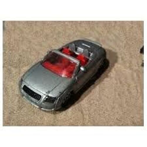 Miniature Majorette N°237 227 S Réplique Voiture Audi Tt Décapotable Grise - 1/53 - 7,5x3,5 Cm