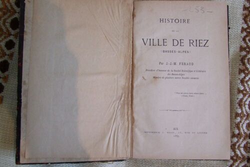 Histoire De La Ville De Riez