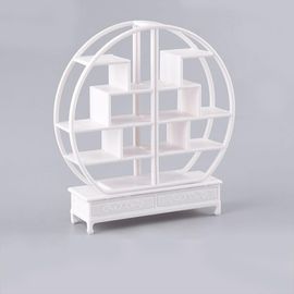 Ensemble D'Étagères Rondes De Style Chinois, 1/20, Modèle D'Assemblage De Meubles Pour Mini Accessoires De Construction De Paysage, Décoration Intérieure