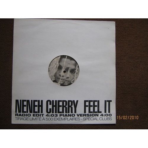 Feel It  (Radio Edit 4'03 + Piano Version 4'00)   1996  France   (Tirage Limite 500 Exemplaires)