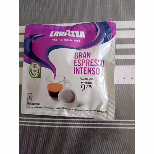 Dosette Lavazza ESE capsule Intenso  Caféine