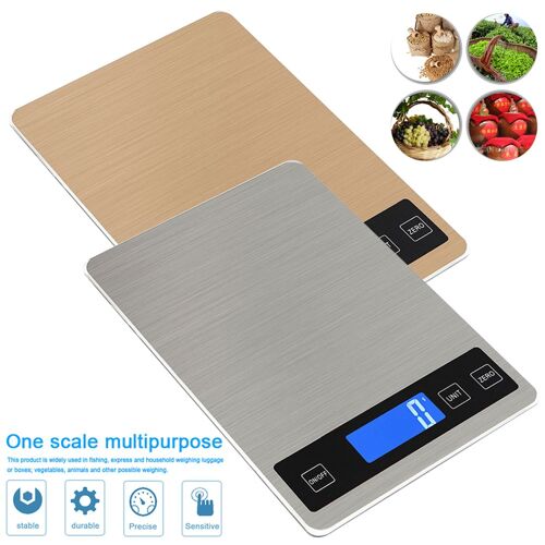 5 Kg/10 Kg 1g Balance De Cuisine Électronique Balance Alimentaire Numérique En Acier Inoxydable Balance Lcd Haute Précision Outils De Mesure