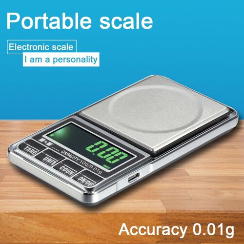 Échelles Numériques De Poche En Or? Mini-Précision 100/200/300g Pour Les Bijoux En Or Sterling Balances Électroniques
