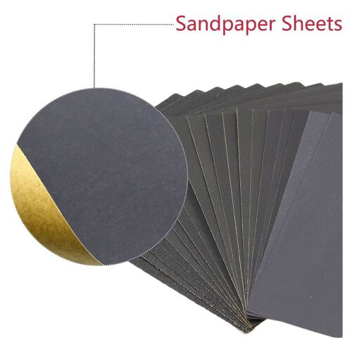 Grain 3000 5000 7000 Papier De Verre Humide Et Sec Polissage Abrasif Imperméable Feuilles De Papier 230*280mm