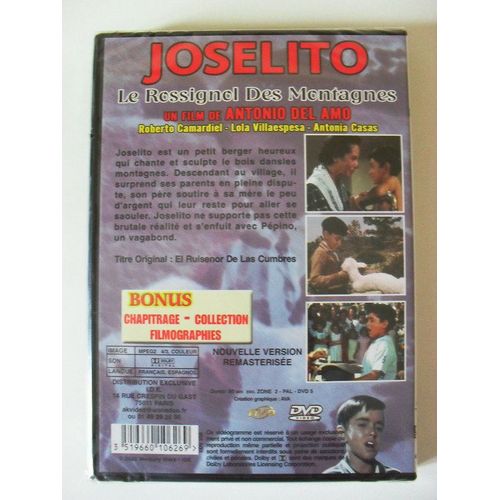 Joselito, Le Rossignol Des Montagnes