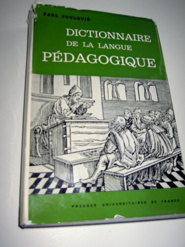 Dictionnaire De La Langue Pedagogique