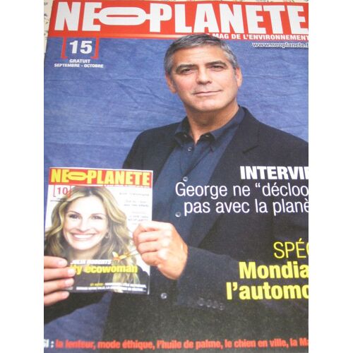 Neo Planete  N° 15 : George Clooney
