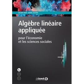 Algèbre Linéaire Appliquée Pour L'économie Et Les Sciences Sociales