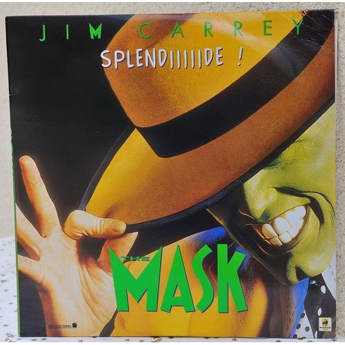 The Mask - Jim Carrey - Laser Disc - Edition Pal Version Française
