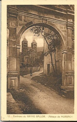 Murbach Abbaye Environ Du Grand Ballon