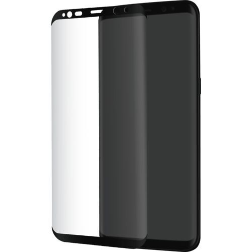 Protection d'écran en verre trempé Bord à Bord Incurvé avancé pour Samsung Galaxy S8, Noir