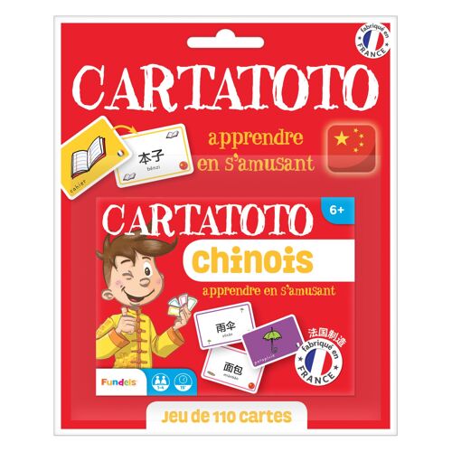 Jeu éducatif CARTATOTO CHINOIS - SOUS BLISTER
