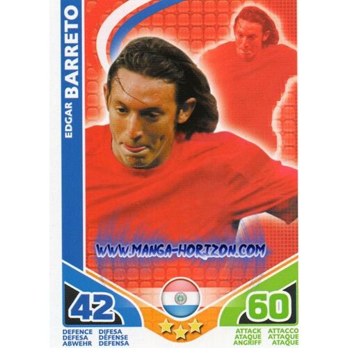 Carte Match Attax Barreto