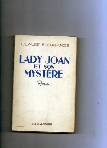 Lady Joan Et Son Mystere