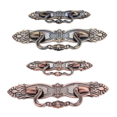 XM Poignée de meubles Vintage en alliage de Zinc Poignée de meubles bouton de traction de porte commode armoire armoire armoire armoire poignée de cuisine